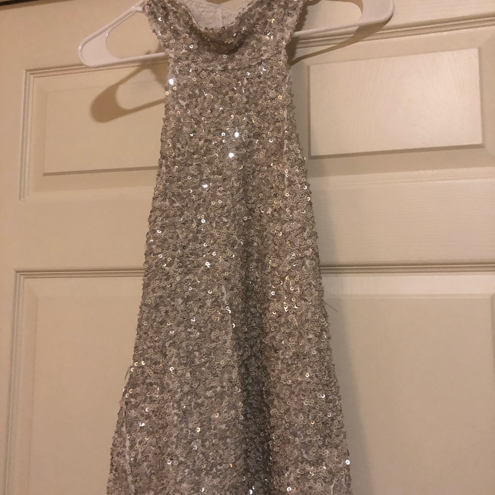 Silver Free People turtleneck